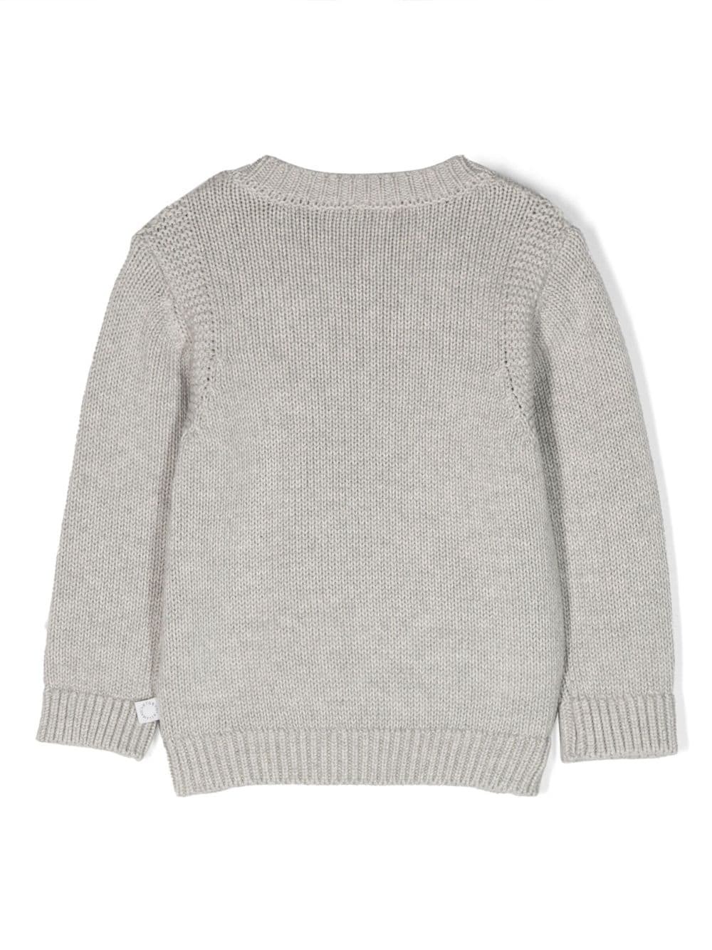 Boys grey sale sweater